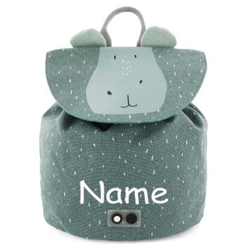 TRIXIE MINI Kinder Rucksack mit Namen-HIPPO